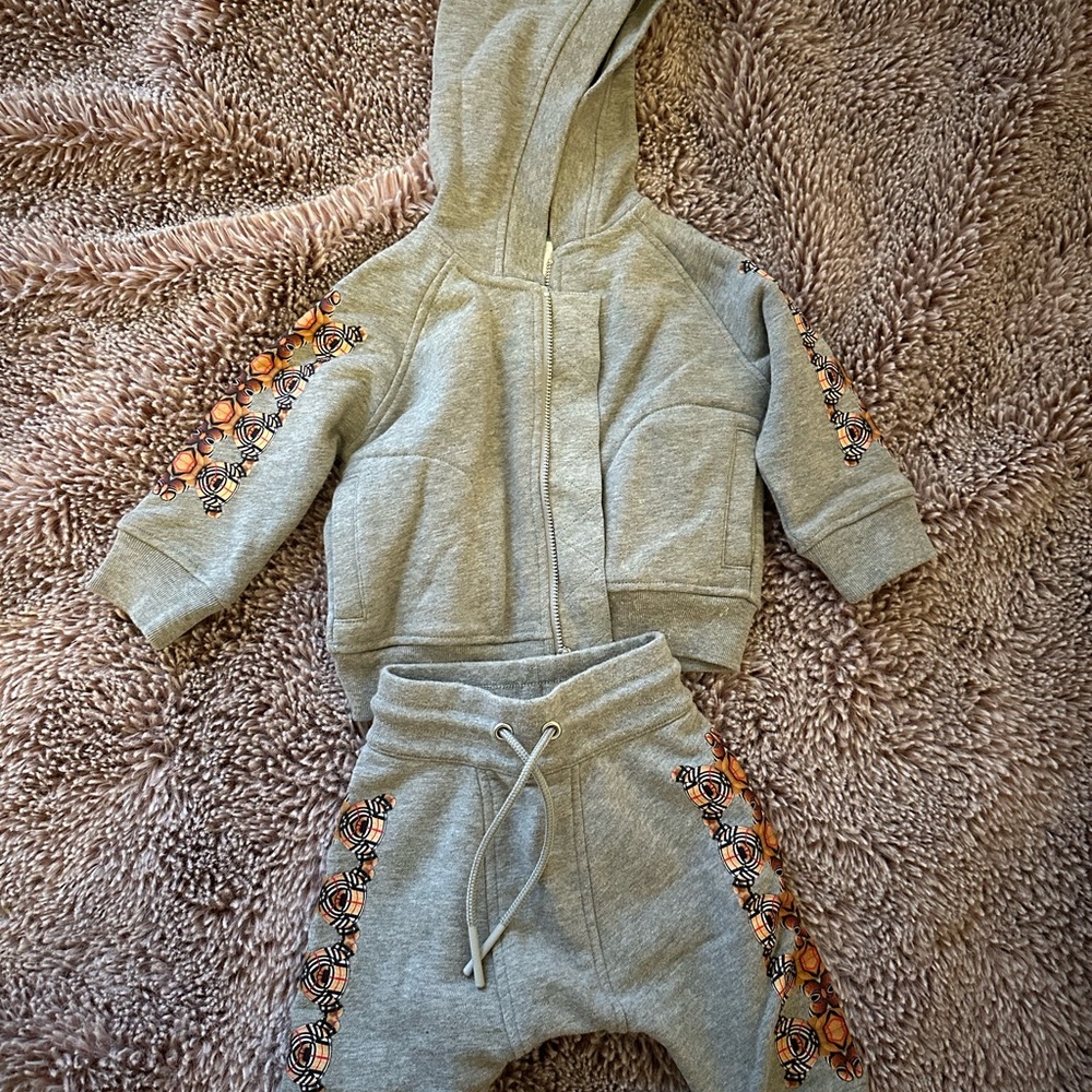 Infant Burberry Sweatsuit